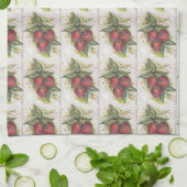 Linge De Cuisine Fraises (Plié)