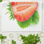 Linge De Cuisine Fraises (Plié)