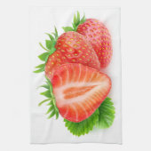 Linge De Cuisine Fraises (Vertical)
