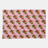 Linge De Cuisine Fraises des champs (Horizontal)