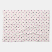 Linge De Cuisine fraises rose (Horizontal)