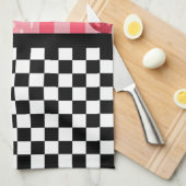 Linge De Cuisine Fraises Whimsical et tableau de bord (Quart Plié)