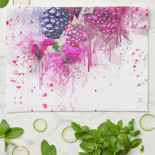 Linge De Cuisine Framboise (Plié)