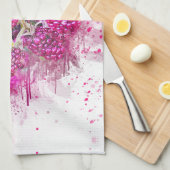 Linge De Cuisine Framboise (Quart Plié)