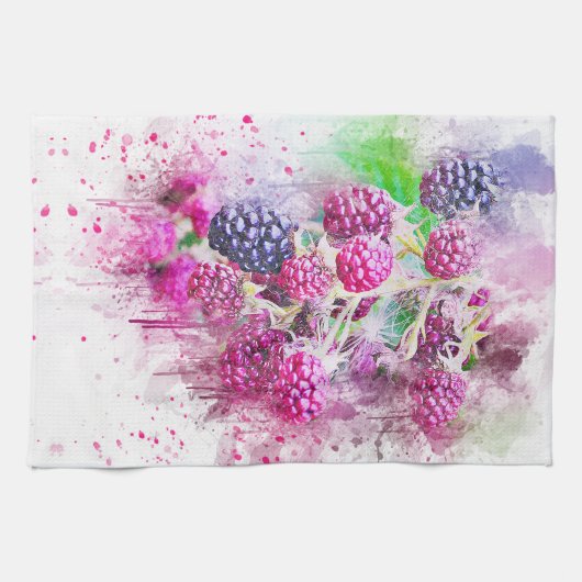 Linge De Cuisine Framboise (Horizontal)