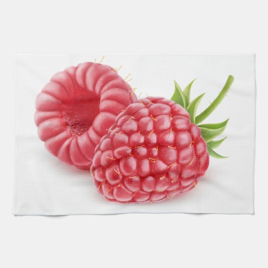 Linge De Cuisine Framboise (Horizontal)