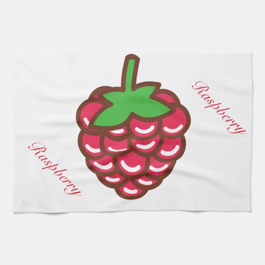 Linge De Cuisine Framboise (Horizontal)
