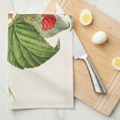 Linge De Cuisine Framboise violette vintage (Quart Plié)