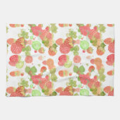 Linge De Cuisine Framboises Motif sans soudure (Horizontal)