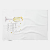 Linge De Cuisine Français 75 Mix Drink Christmas Recette (Horizontal)