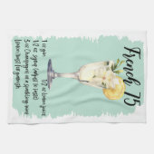 Linge De Cuisine Français 75 Recette Cocktail (Horizontal)