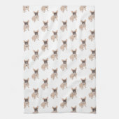 Linge De Cuisine Français Bulldog (Masqué) (Vertical)