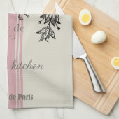 Linge De Cuisine français Vintage (Quart Plié)