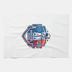 Linge De Cuisine France Football 2026 Football Gras Typographie Pay
