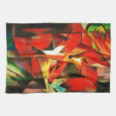 Linge De Cuisine Franz Marc Les Renards Red Fox Expressionnisme all (Horizontal)
