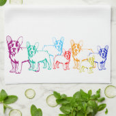 Linge De Cuisine Französische Bulldogge Handtuch (Plié)