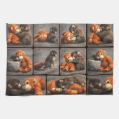 Linge De Cuisine Frappez bébé singe (Horizontal)