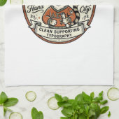 Linge De Cuisine Fraternité Sororité Chat Fraternité Sororité Chat  (Plié)
