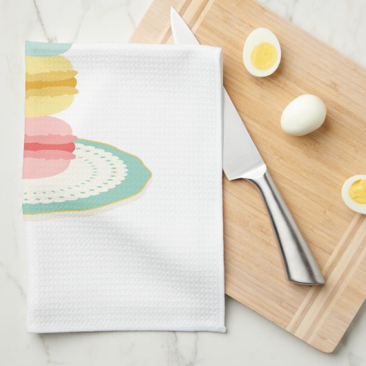 Linge De Cuisine Frech Macarons (Quart Plié)
