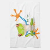 Linge De Cuisine Freddie Frog "High Four" (Vertical)