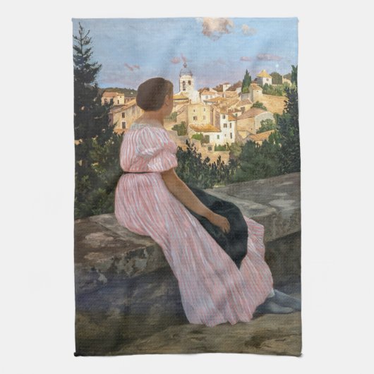 Linge De Cuisine Frederic Bazille - La robe rose (Vertical)