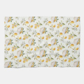 Linge De Cuisine French Country Lemon Pattern (Horizontal)