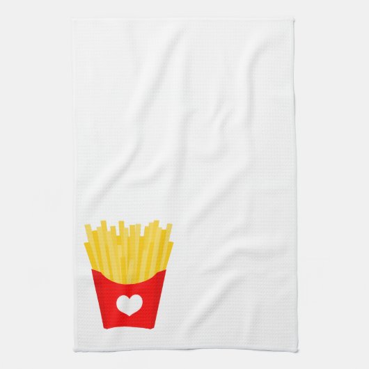Linge De Cuisine French Fry Love (Vertical)