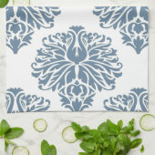 Linge De Cuisine French Grey Elegant Damask (Plié)