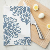 Linge De Cuisine French Grey Elegant Damask (Quart Plié)