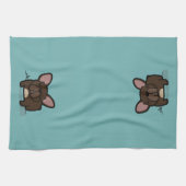 Linge De Cuisine Frenchie Brindle (Horizontal)