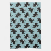 Linge De Cuisine Frenchie Brindle aime faire une promenade (Vertical)