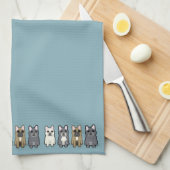 Linge De Cuisine Frenchie Friends (Quart Plié)