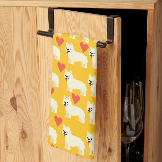 Linge De Cuisine Frenchie Lover (Pliage en tiers)