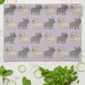 Linge De Cuisine Frenchies, Purple (Plié)