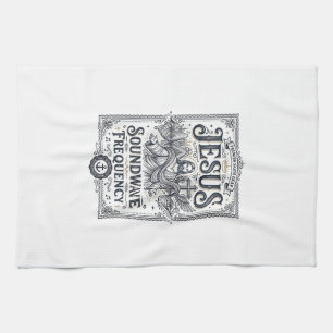 Linge De Cuisine Fréquence d'onde sonore de Jésus Fréquence d'onde