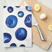 Linge De Cuisine Fresh Blueberry (Quart Plié)