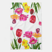 Linge De Cuisine Fresh-Picked Tulips Kitchen Towels (Vertical)
