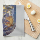 Linge De Cuisine Fresque céleste des constellations d'astronomie vi (Quart Plié)