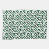 Linge De Cuisine Friandises de fêtes - Menthe (solide) (Horizontal)
