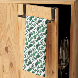 Linge De Cuisine Friandises de fêtes - Menthe (solide)