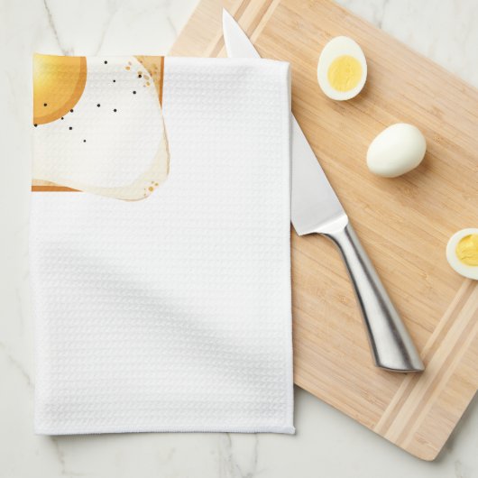 Linge De Cuisine Fried egg on toast (Quart Plié)