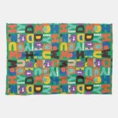 Linge De Cuisine FRIENDS™ | Comment vas-tu Design Vibrant (Horizontal)