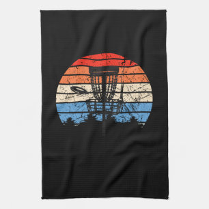 Linge De Cuisine Frisbee Golf Disque Golf Rétro