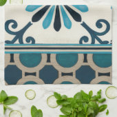 Linge De Cuisine Frise Indigo II non embellie (Plié)