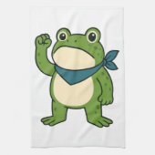 Linge De Cuisine Frogs Against Fascism Portland Frog Protest (Vertical)