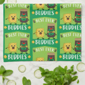 Linge De Cuisine Fromage Au Cheddar Britannique Et Amateurs De Pick (Plié)