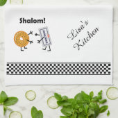 Linge De Cuisine Fromage de bagel et fondu - Shalom ! (Plié)