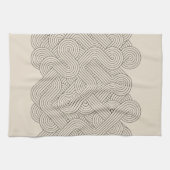 Linge De Cuisine Frontière abstraite (Horizontal)