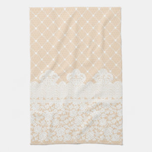 Linge De Cuisine Frontière de dentelle