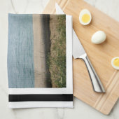 Linge De Cuisine Frontière de l'horizon de Chicago (Quart Plié)